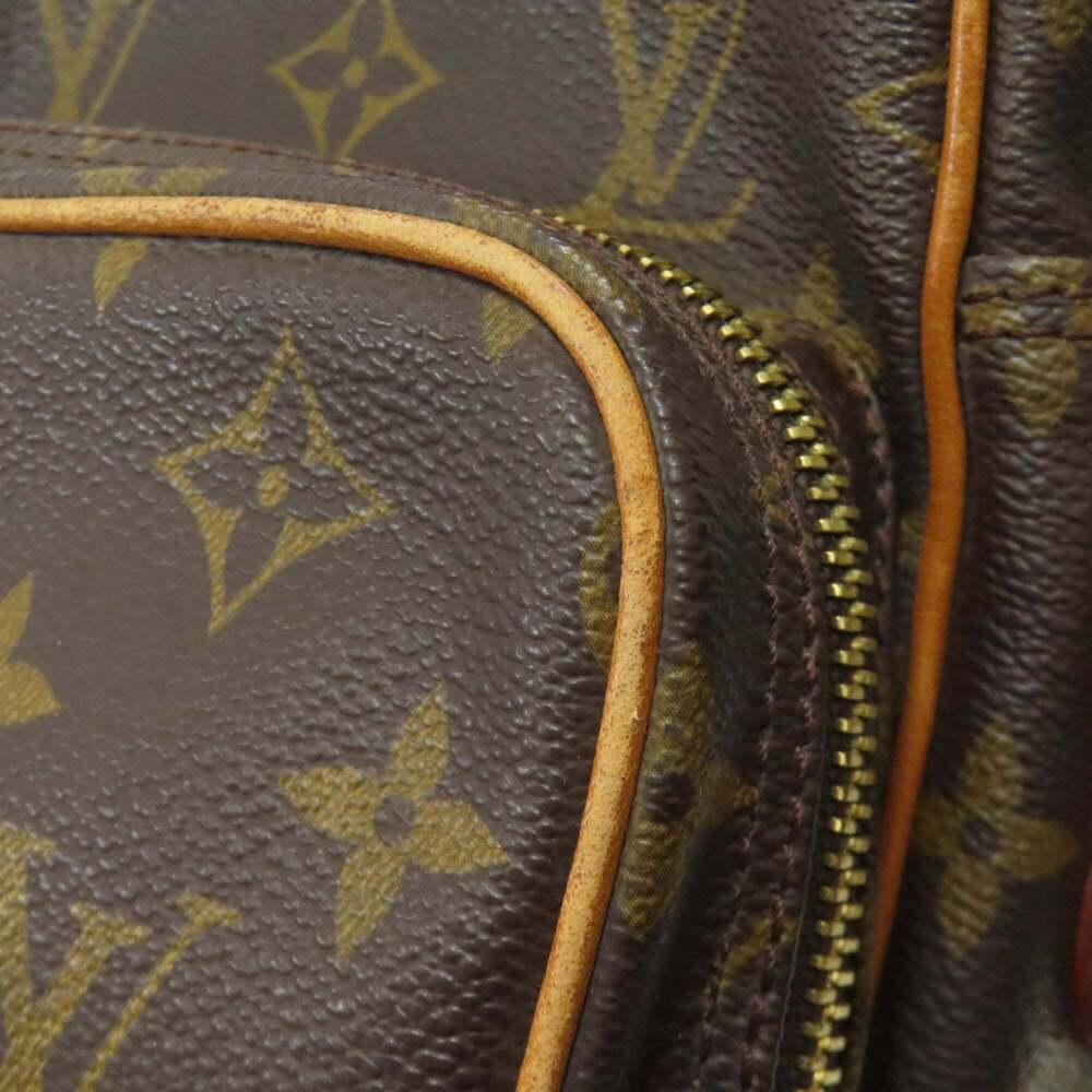 LOUIS VUITTON Brown Monogram Canvas Shoulder Bag - Picture 14 of 16